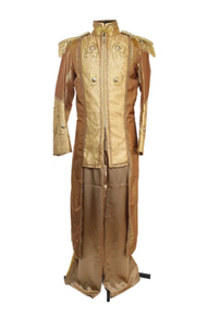 Мужской костюм золотой с эполетами
