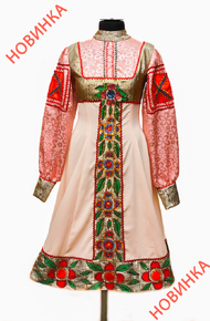 Женское русско-народное платье